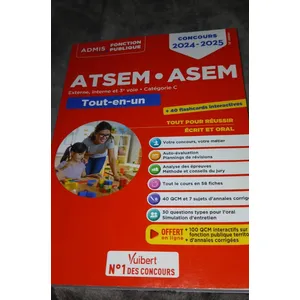 Comparateur de prix : Vuibert Concours ATSEM et ASEM - Catégorie C - Tout-en-un Élodie Laplace (Auteur)