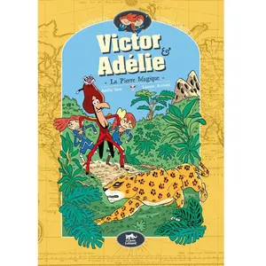 Petit Lezard Victor et Adélie aventuriers extraordinaires (vol.3) - la pierre magique pas cher