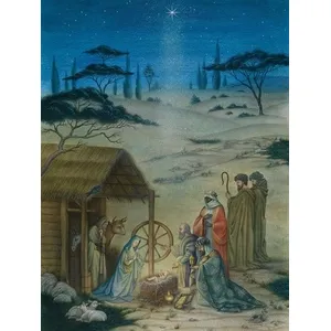 Minedition Eds Calendrier De L'avent, Crèche De La Nativité pas cher