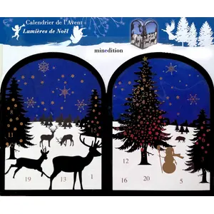 Minedition Eds Calendrier de l'Avent - Lumières de Noel - Divers