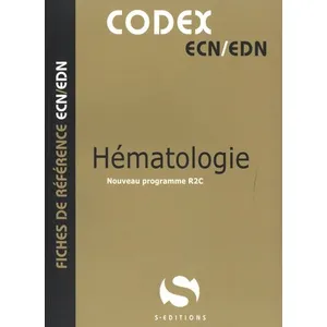 Comparateur de prix : S-Editions Hématologie : nouveau programme R2C