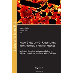 Presses Des Mines Physics et Mechanics of Random Media: from Morphology to Material Properties