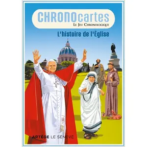 Le Sénevé Chronocartes - L'histoire de l'Eglise (Coffret) pas cher