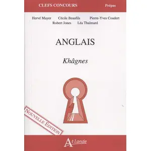 Atlande Eds L'anglais en khâgnes pas cher