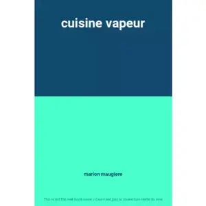 cuisine vapeur marion maugiere pas cher