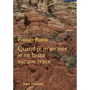 Voix D'encre Quand je m'en vais, je ne laisse aucune trace pas cher