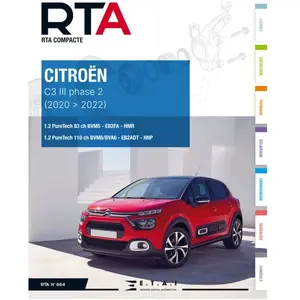 ETAI RTA COMPACTE 864 - CITROEN C3 III phase 2 (2020 - 2022)Vendu pareyrolles
