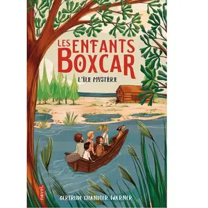 Novel Les Enfants Boxcar : l'île mystère pas cher