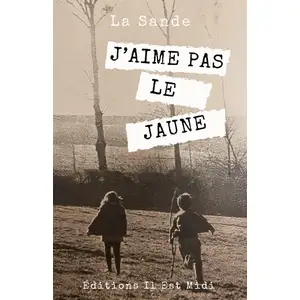 J'aime pas le jaune broché pas cher