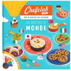 Comparateur de prix : Livre de cuisine CHEFCLUB Livre kids Les recettes du monde