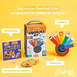 Comparateur de prix : Coffret cuisine CHEFCLUB Kids - Kit Cookies
