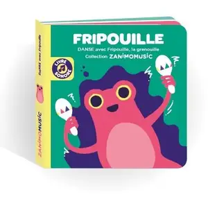 Livre Sonore Danse avec Fripouille la grenouille - Joyvox pas cher