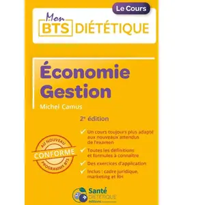 Comparateur de prix : Santé Diététique Editions Economie, Gestion