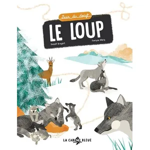 La Cabane Bleue Suis du doigt le loup pas cher