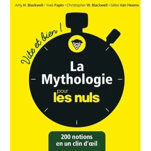 Comparateur de prix : ISBN La mythologie pour les nuls : vite et bien ! : 200 notions en un clin d'oeil