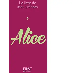 First Alice pas cher