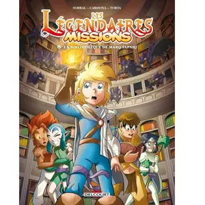 Delcourt Les Légendaires - Missions Tome 8 - La bibliothèque de Marq-Tapahj (BD) pas cher