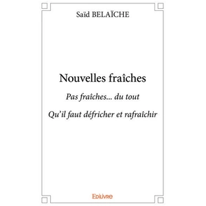 Edilivre-Aparis Nouvelles fraîches