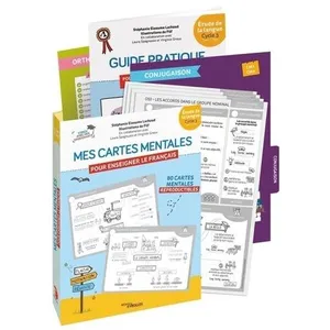 ISBN Eyrolles Mes cartes mentales pour enseigner le français - Cycle 3 : CM1, CM2 pas cher