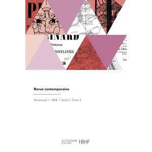 Hachette Bnf Revue contemporaine broché