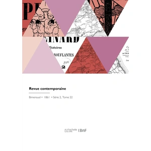Hachette Bnf Revue contemporaine broché