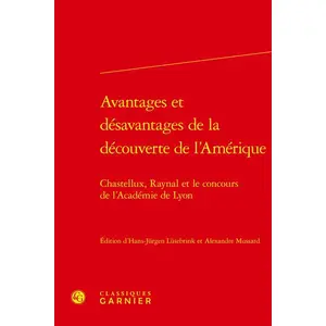 Comparateur de prix : Classiques Garnier Avantages et désavantages de la découverte de l'Amérique