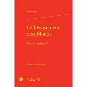 Comparateur de prix : Classiques Garnier Le Devisement dou Monde