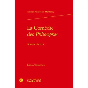 Comparateur de prix : Classiques Garnier La Comédie des Philosophes