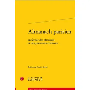 Comparateur de prix : Classiques Garnier Almanach parisien