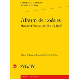 Comparateur de prix : Classiques Garnier Album de poésies