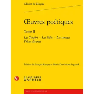 Comparateur de prix : Classiques Garnier Oeuvres poétiques