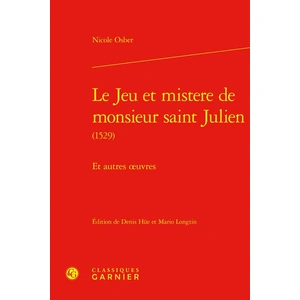 Comparateur de prix : Le Jeu et mistere de monsieur saint Julien relié