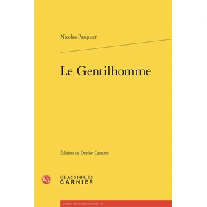 Comparateur de prix : Classiques Garnier Le Gentilhomme broché