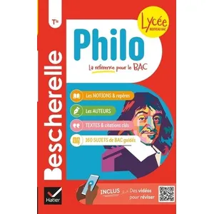 Hatier Bescherelle Philosophie Tle - Lycée Nouveau Bac pas cher