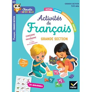 Hatier Maternelle Activités de français Grande Section - 5 ans pas cher