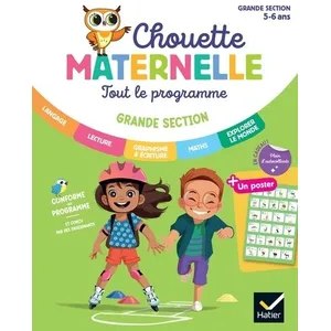 Hatier Maternelle Tout le programme GS - 5 ans: Chouette entrainement Tout en un