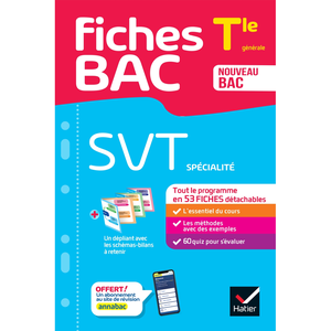 Comparateur de prix : Hatier SVT spécialité, terminale générale : nouveau bac