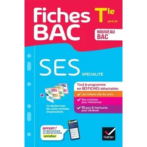 Comparateur de prix : Hatier SES spécialité, terminale générale : nouveau bac