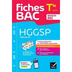 Comparateur de prix : Hatier HGGSP spécialité, terminale générale : nouveau bac