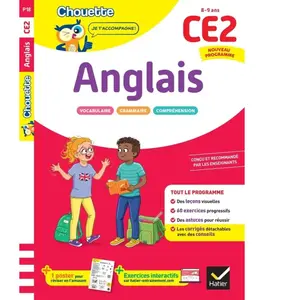 Hatier Anglais CE2 - Cahier de soutien nouveau programme pas cher