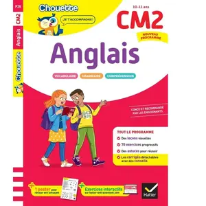 Hatier Anglais CM2 - Cahier de soutien nouveau programme Corinne Touati pas cher