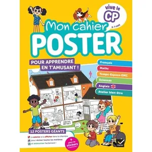 Hatier Vive le CP - Mon cahier poster broché pas cher
