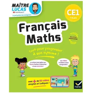Comparateur de prix : Hatier Français et Maths CE1 - Nouveau programme - Cahier de soutien a...