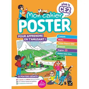 Comparateur de prix : Hatier Vive le CE2 - Mon cahier poster broché