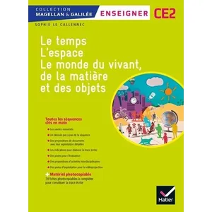 Comparateur de prix : Hatier Questionner le monde CE2 Magellan & Galilée : Guide pédagogique