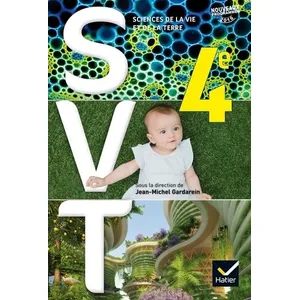 Comparateur de prix : Hatier SVT, sciences de la vie et de la Terre 4e : nouveaux programmes 2016