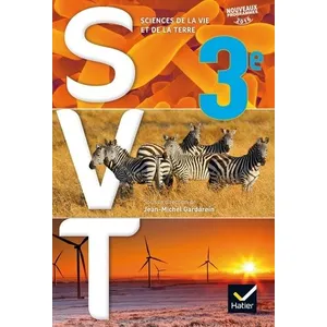 Hatier SVT - cycle 4 - livre de l'élève + livret 16 pages (édition 2017) pas cher