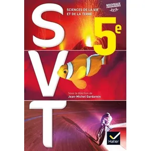 Comparateur de prix : Hatier SVT, sciences de la vie et de la Terre 5e : nouveaux programmes 2016