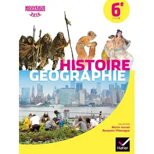 Comparateur de prix : Hatier Histoire-géographie - 6ème - manuel de l'élève (édition 2016)