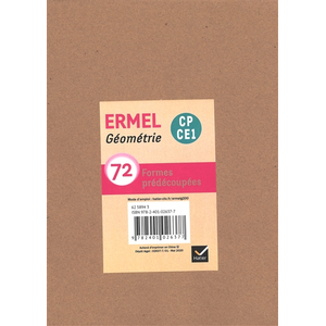 Comparateur de prix : Hatier ERMEL - Géométrie CP - CE1 Éd. 2020 - Guide + ressources téléch...